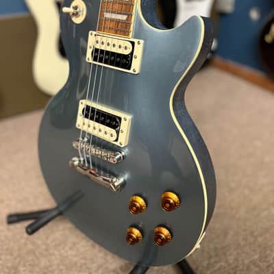 Epiphone Les Paul Traditional Pro-III 2019 - Pelham Blue image 2