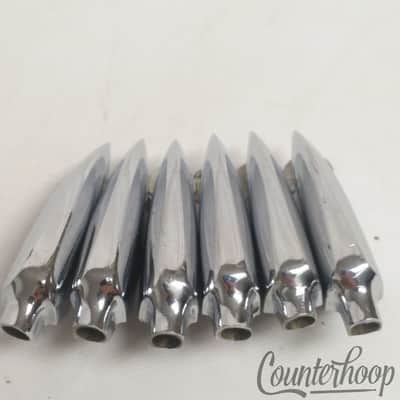 *Sonor 6x Phonic Bass/Floor/Tom Drum Teardrop Lugs Chrome Vintage Super Champion image 2