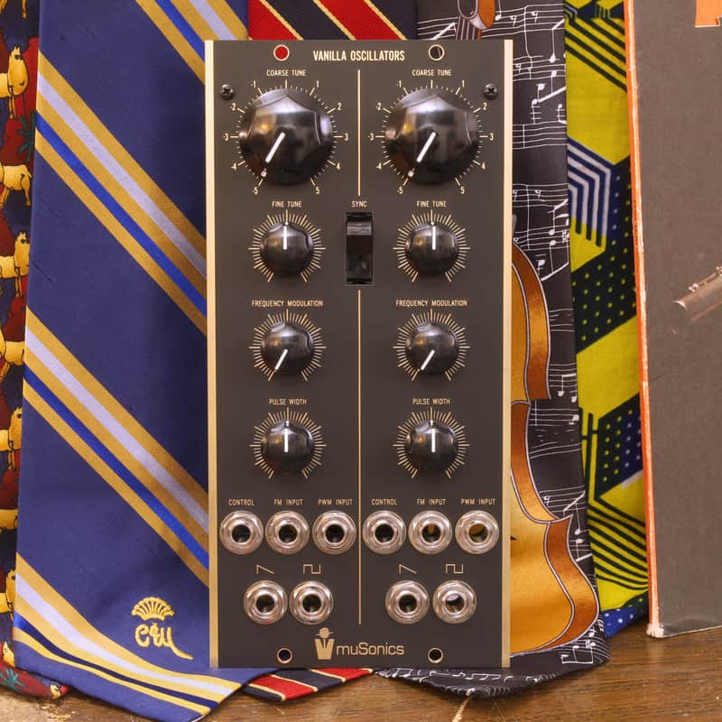 muSonics Vanilla Oscillators - 5U Moog format module image 1