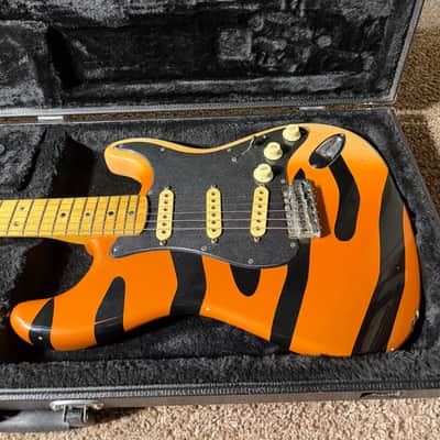 Fender 1979 Stratocaster with Maple Fretboard - Refinished Tiger image 20
