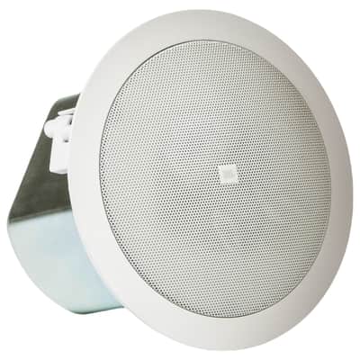 JBL Professional Control 12C/T Compact Ceiling Loudspeaker - White image 1