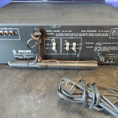Philips 6871 Tuner/ 3881 Integrated Amp set 90'S? - Blk image 7