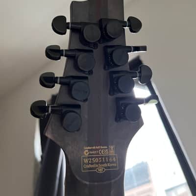 Schecter C-8 SLS Elite Evil Twin Multiscale 2021 - Present - Satin Black image 7