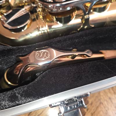 Selmer SAS301 Student Premium Alto Saxophone 2021 - Present - Lacquered Brass image 4