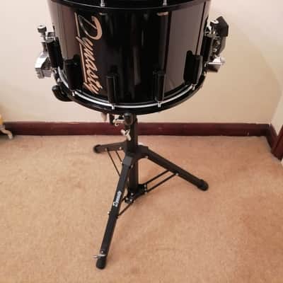 Dynasty 14"x12'' DFX Marching Snare (P01-DFX14) with stick bag and Dynasty Stand image 1