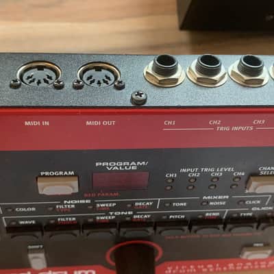 Nord Drum 4-Channel Virtual Analog Drum Synthesizer 2012 - 2013 - Red image 2