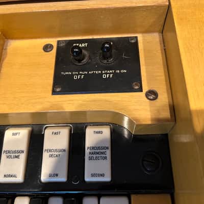 Hammond B3 Organ BLONDE with Leslie 22H Speaker 1959 Matching Set Pristine image 24