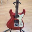 1965 Mosrite Ventures model, Candy Apple Red, OHC, Vibramute, matching neck and headstock
