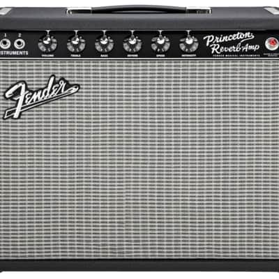 Fender '65 Princeton Reverb Amplifier w/ Cover & Footswitch image 1