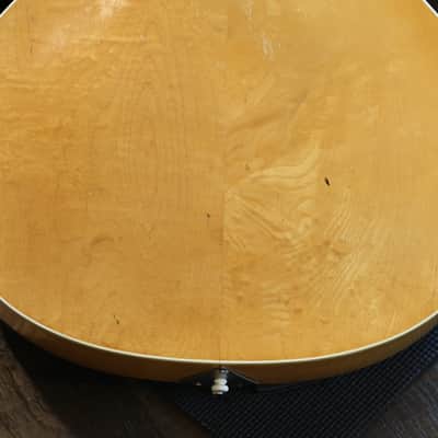 1948 Epiphone Triumph w/ DeArmond Guitar Mike Archtop Guitar Natural + HSC image 15