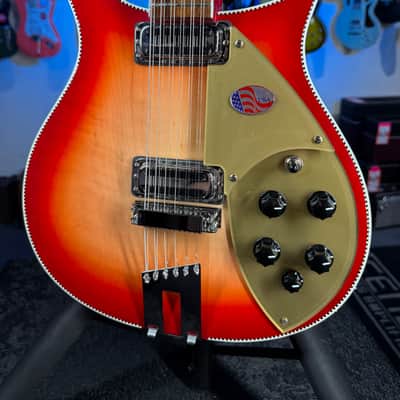New Rickenbacker 660/12 - Fireglo w RIC Case, 660/12FG # 686 image 2