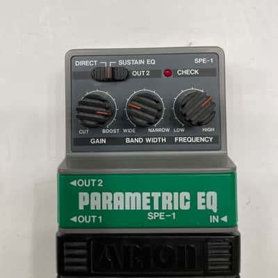 Arion SPE-1 Stereo Parametric EQ Equalizer Vintage Guitar Effect Pedal MIJ Japan image 2