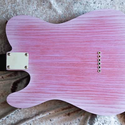 GB Liuteria Traditional Tele semi hollow purple walnut image 4