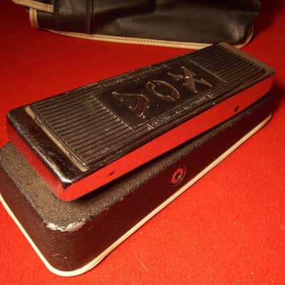 1967 Vox Clyde McCoy Script Wah Pedal with Original ICAR Pot,bag SOUNDS PERFECT! image 3