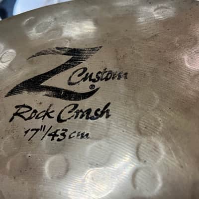 Zildjian 17" Z Custom Rock Crash Cymbal 2001 - 2009 - Brilliant image 2