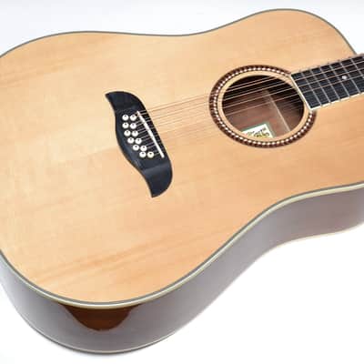 Oscar Schmidt OD312-N 12-String Acoustic Guitar | Natural Finish | In-House Adjusted image 2