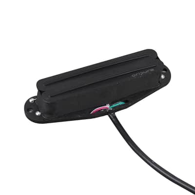 OriPure PB5 for ST Guitar Dual Rail Humbucker Alnico 5 Pickup Full Black 10.6K image 2