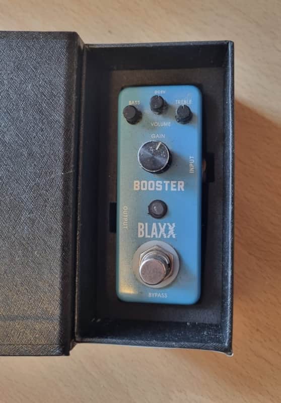 Stagg Blaxx Booster Boost/EQ Compact Guitar Pedal image 1