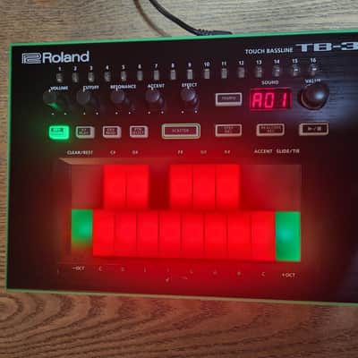 Roland TB-3 AIRA Touch Bassline Synthesizer Black