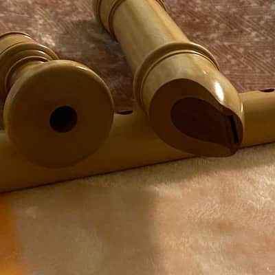 Hans Coolsma Aura Conservatorium F Alto recorder. Hard maple wood! Curved windway! after Bressan. Very good condition! Fully serviced! image 9