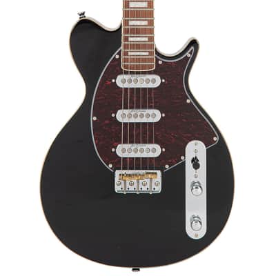 Vintage REVO Series 'Vision' Electric Guitar ~ Boulevard Black image 6