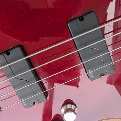 Custom Jazz bass - Red/black burst image 12