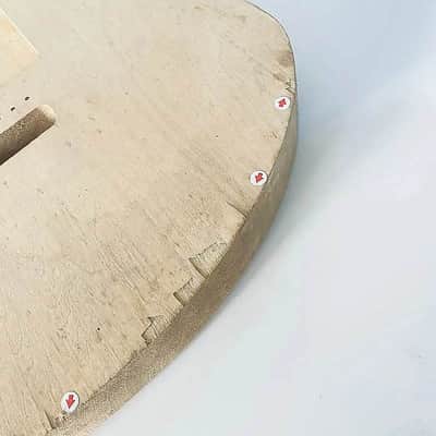 Unfinished Left Hand Jazzmaster Style Guitar Body image 11