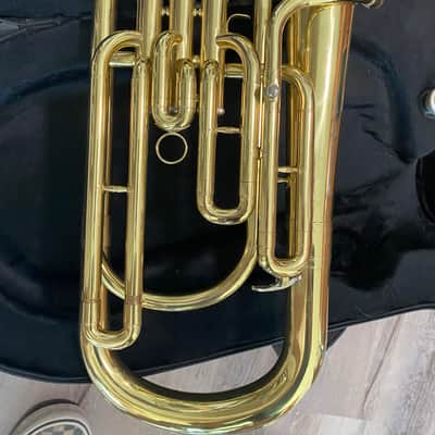 (Mendini) cecilio baritone horn (euphonium) with case and mouthpiece image 7