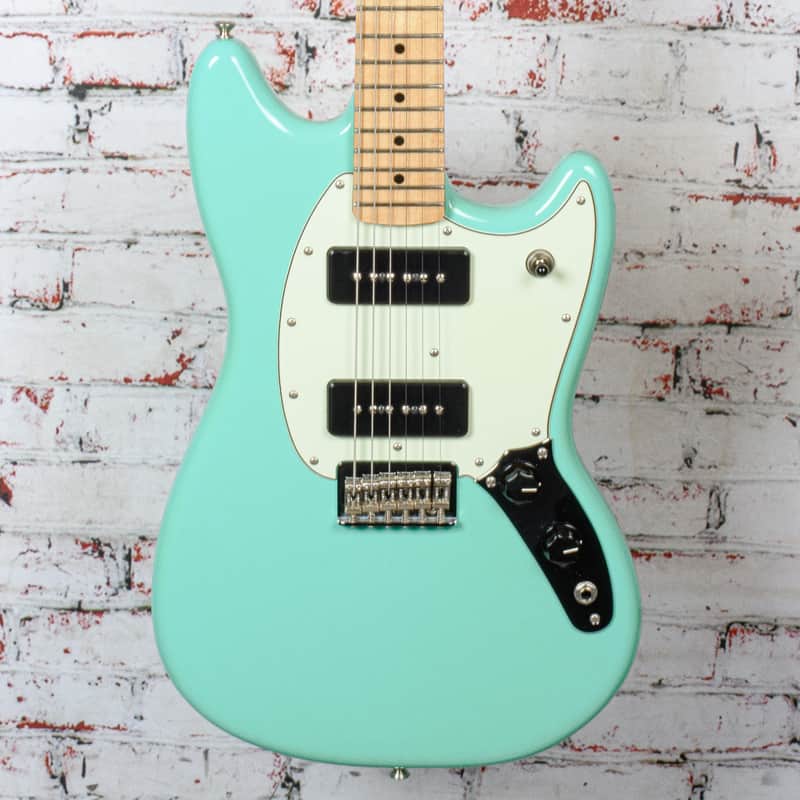 Fender 2019 Player Mustang 90 Electric Guitar Seafoam Green USED