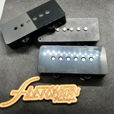 Fletcher Pickups Handwound Vintage Jazzmaster Set in Black image 9