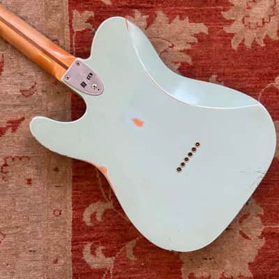Fender Vintera Road Worn '70s Telecaster Deluxe - Daphne Blue image 4