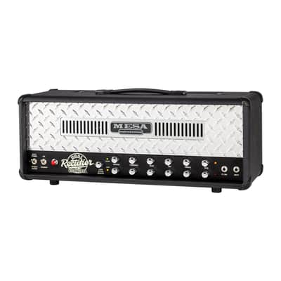 Mesa Boogie 90's Dual Rectifier Standard - Black Bronco / Chrome Grille image 3