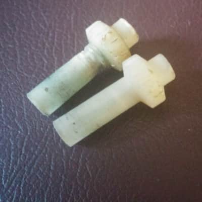 Tama VINTAGE White 2 WAY Nylon Cymbal Stand NUT / SLEEVE  Titan 70s DRUM PART image 8