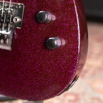 ESP LTD KH-602 Kirk Hammett Signature Electric Guitar - Purple Sparkle with Hardshell Case - Used image 11