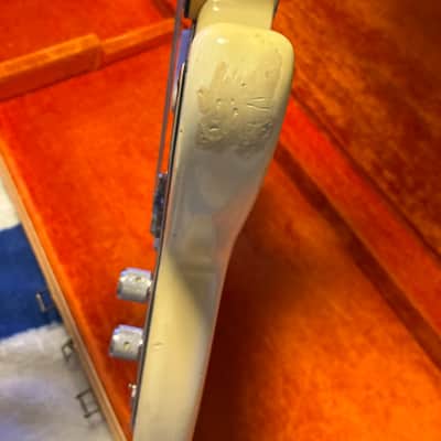 Fender Musicmaster with Rosewood Fretboard 1961 - 1964 - Olympic White image 9