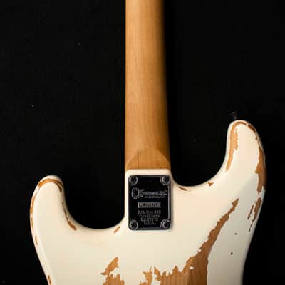 CHARVEL Pro-mod Relic San Dimas Style 1 HH Fr Pf PF Weathered White image 21