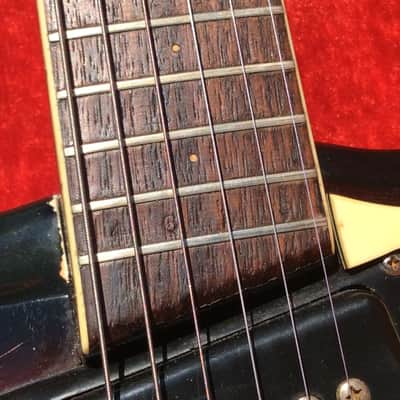 1966 Mosrite Ventures Model MK 1 Sunburst vintage with original case image 10