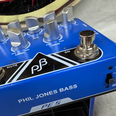 Phil Jones PE 5 pe5 Bass EQ Equalizer Preamp & DI direct box Pedal image 3