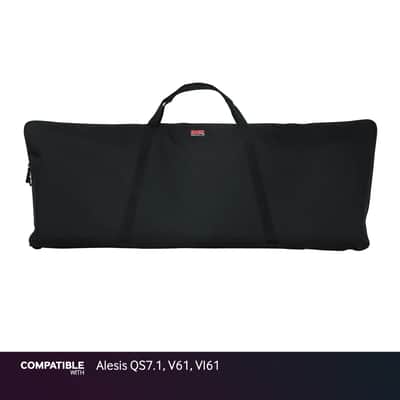 Gator Economy Keyboard Gig Bag for Alesis QS7.1, V61, VI61