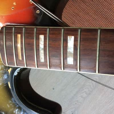 Fender Jazz Bass 1969 - 1970, sunburst, original image 7