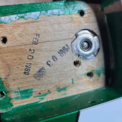 Fender Eric Clapton Artist Series Stratocaster with Lace Sensor Pickups 1989 7up Green image 14
