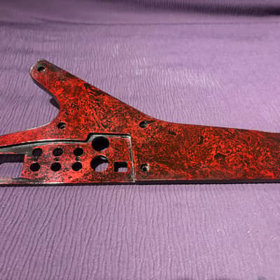 Moog Sub Phatty & Little Phatty or Stage2 Replacement side panels. Red polyester Wrap paint gloss finish. image 2