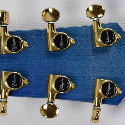 Takamine LTD 2016 Decoy Limited Edition Acoustic Guitar in Green Blue Burst! image 21