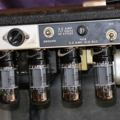 Fender Dual Showman Reverb TFL 5000D Silverface 1969 Black image 13