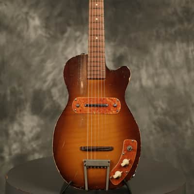 early 1950's Kay K-125 thru-neck image 2