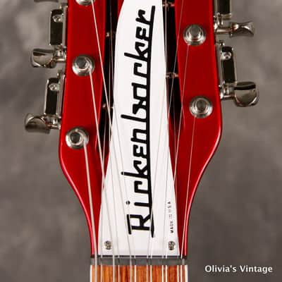 Rickenbacker 1993 Plus 12 String unplayed Rose Morris 370/12 OS 2015 Ruby image 3