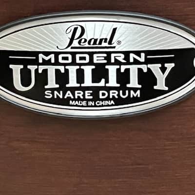 Pearl MUS1480M 14"x8" Modern Utility Snare Drum - Satin Brown image 2