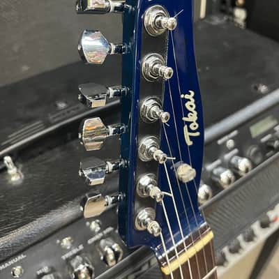 Tokai Talbo Blazing Fire Wilkinson Aluminum 2000s - Platinum Blue image 6