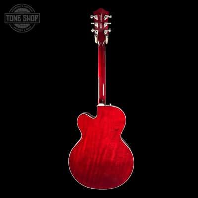 Mint Gretsch G6119T Pro Players Edition Tennessee Rose Dark Cherry Stain w/case image 8