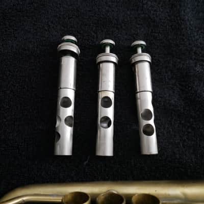 Rat Rod (Combo Yamaha Valves with Conn Bell) Bflat Cornet image 4